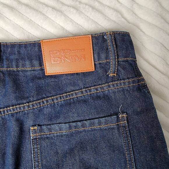 Princess Polly High Rise Straight Jeans Women 6 Dark Wash Recycled Cotton Eco - Picture 12 of 12